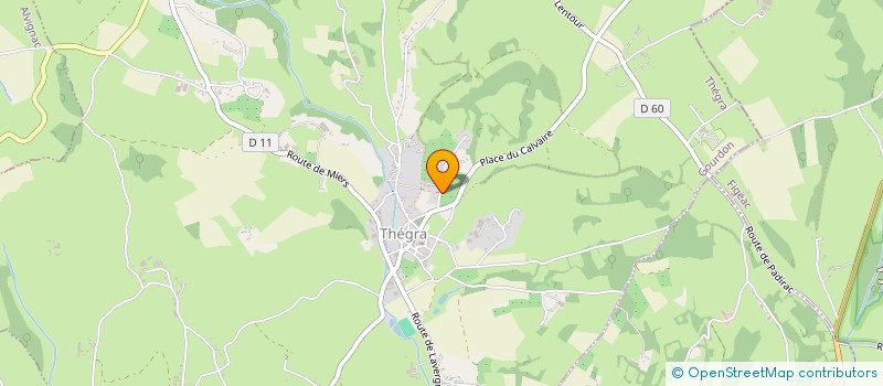 localisation de l'entreprise MADAME CLAIRE BAHRE  ROCAMADOUR