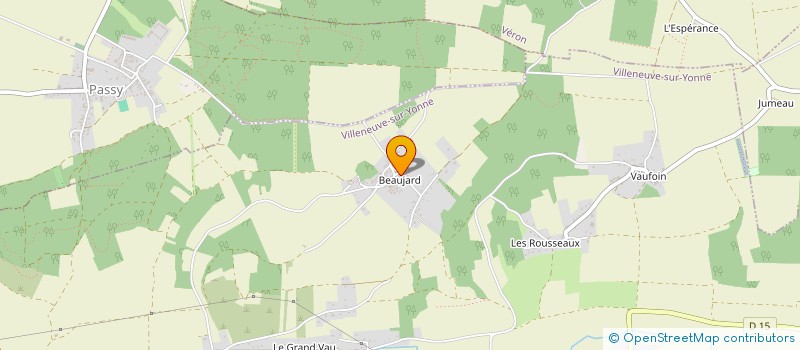 localisation de l'entreprise MADAME CLAIRE BAILLEUL à VILLENEUVE-SUR-YONNE