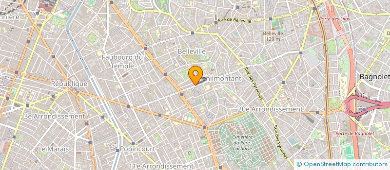 localisation de l'entreprise MADAME CLAIRE BARATTO  PARIS