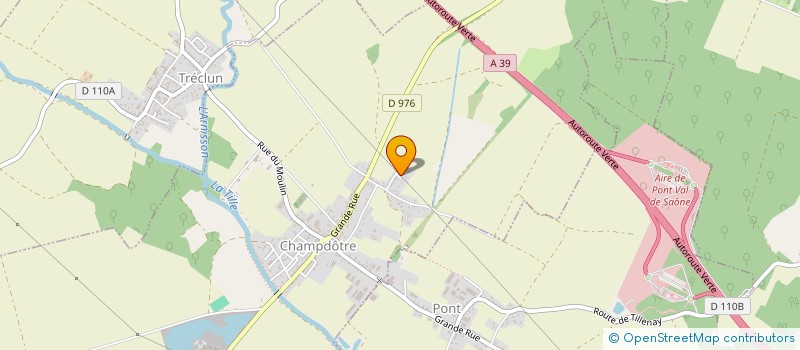 localisation de l'entreprise MADAME CLAIRE BARBARIN  CHAMPDOTRE