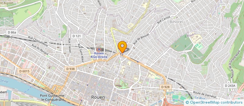 localisation de l'entreprise MADAME CLAIRE BARBIER  ROUEN