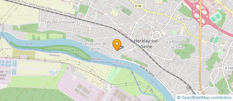 localisation de l'entreprise MADAME CLAIRE BARRAULT à HERBLAY-SUR-SEINE