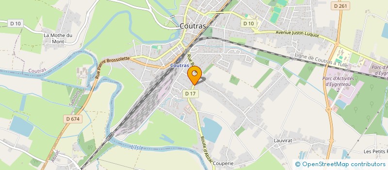 localisation de l'entreprise MADAME CLAIRE BARTHE  SAINT-MEDARD-DE-GUIZIERES