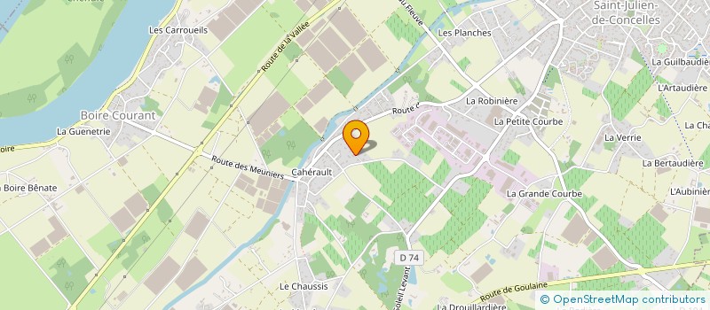 localisation de l'entreprise MADAME CLAIRE BATARD  SAINT-JULIEN-DE-CONCELLES