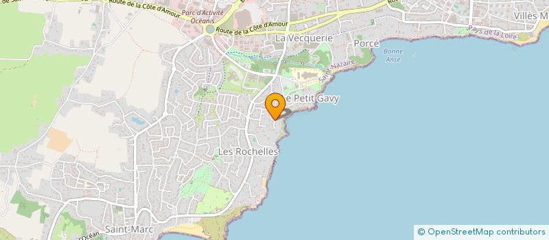 localisation de l'entreprise MADAME CLAIRE BATARDIERE à SAINT-NAZAIRE