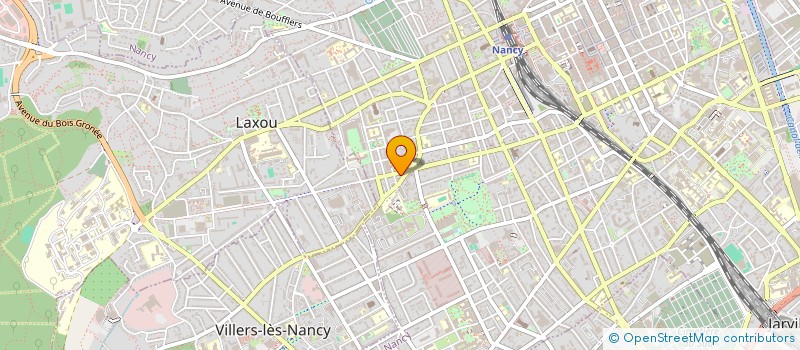 localisation de l'entreprise MADAME CLAIRE BATTISTON  NANCY