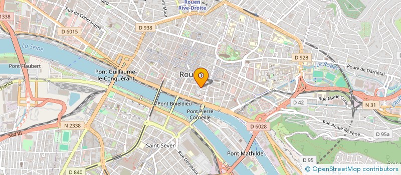 localisation de l'entreprise MADAME CLAIRE BECHOFF à ROUEN