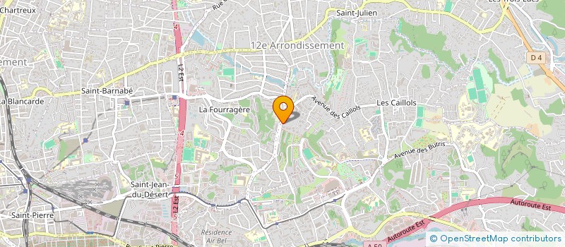 localisation de l'entreprise MADAME CLAIRE BELHABIB à MARSEILLE
