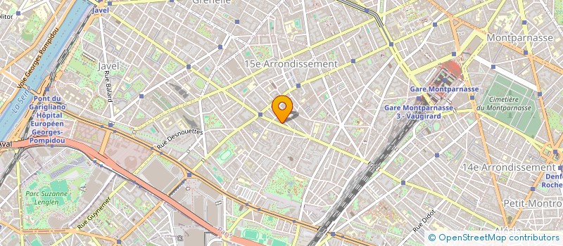 localisation de l'entreprise MADAME CLAIRE BELLET-ODENT  MONTROUGE