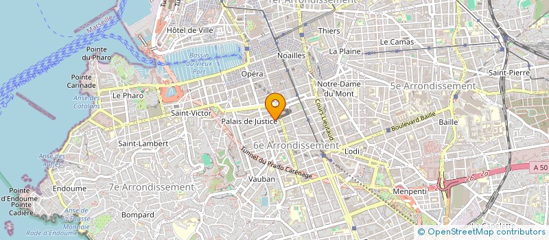 localisation de l'entreprise MADAME CLAIRE BERARDI à MARSEILLE