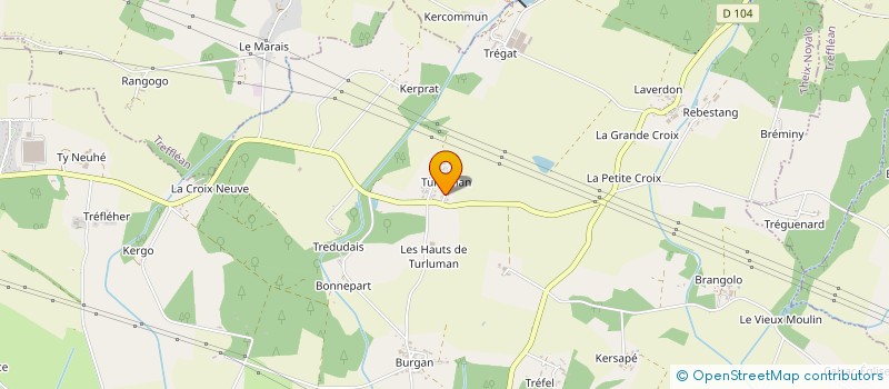 localisation de l'entreprise MADAME CLAIRE BERGERAULT à THEIX-NOYALO