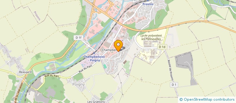 localisation de l'entreprise MADAME CLAIRE BERHAULT à PROVINS