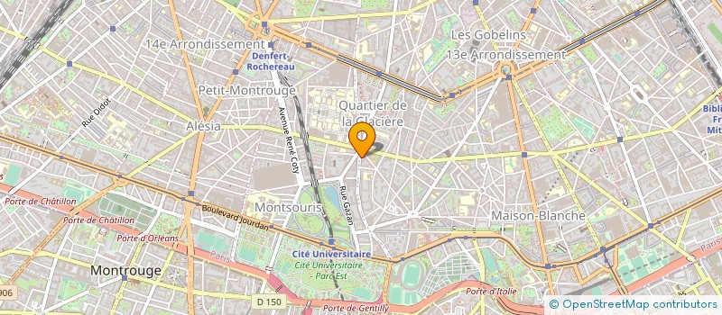 localisation de l'entreprise MADAME CLAIRE BERNARD  PARIS