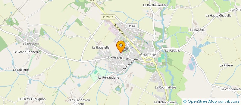 localisation de l'entreprise MADAME CLAIRE BERNARD  ESSARTS-EN-BOCAGE