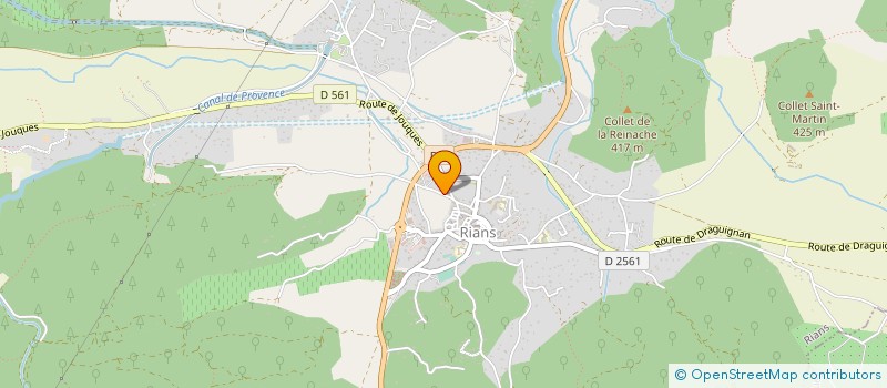 localisation de l'entreprise MADAME CLAIRE BERRY  RIANS