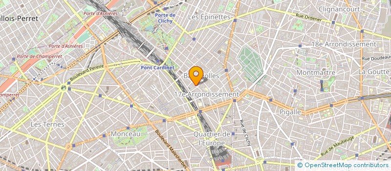 localisation de l'entreprise MADAME CLAIRE BERTIN  PARIS