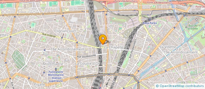 localisation de l'entreprise MADAME CLAIRE BESNE  PARIS