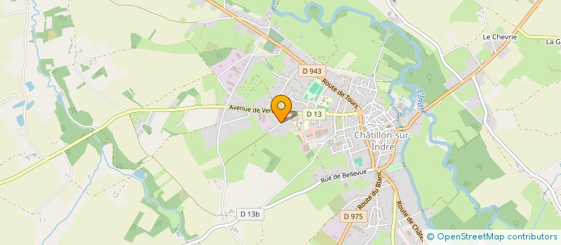 localisation de l'entreprise MADAME CLAIRE BESSE à CHATILLON-SUR-INDRE