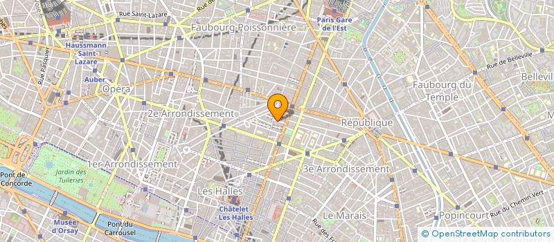 localisation de l'entreprise MADAME CLAIRE BICHON  PARIS