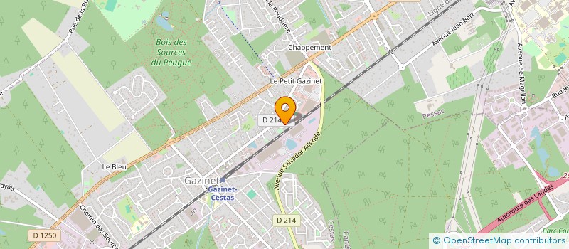 localisation de l'entreprise MADAME CLAIRE BIHET VIGUIE  CANEJAN