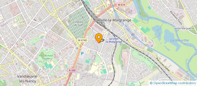 localisation de l'entreprise MADAME CLAIRE BILLIOTTE à JARVILLE-LA-MALGRANGE