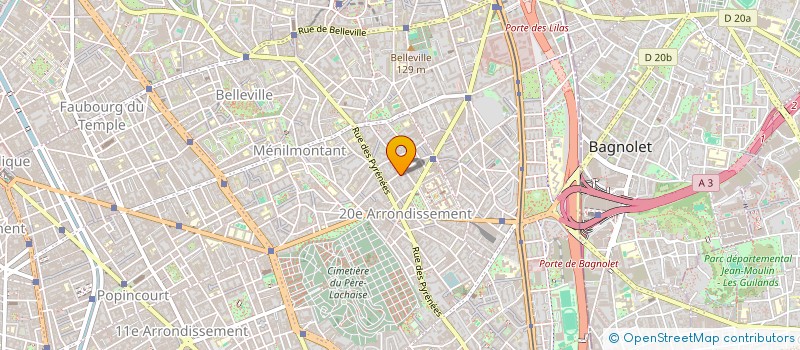 localisation de l'entreprise MADAME CLAIRE BILLON  PARIS