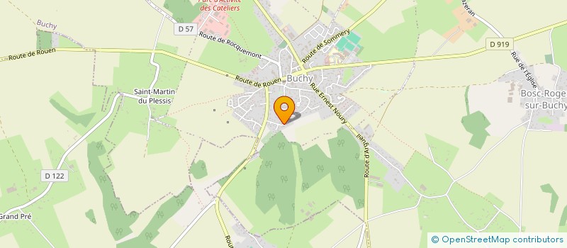 localisation de l'entreprise MADAME CLAIRE BLACK  BUCHY