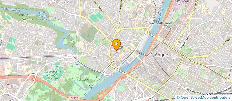 localisation de l'entreprise MADAME CLAIRE BLAIN  AVRILLE