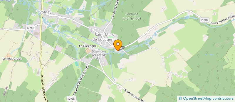 localisation de l'entreprise MADAME CLAIRE BLANCHET  SAINT-MARS-DE-LOCQUENAY