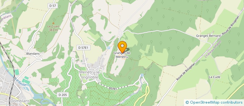 localisation de l'entreprise MADAME CLAIRE BLONDEAU à MENETRU-LE-VIGNOBLE