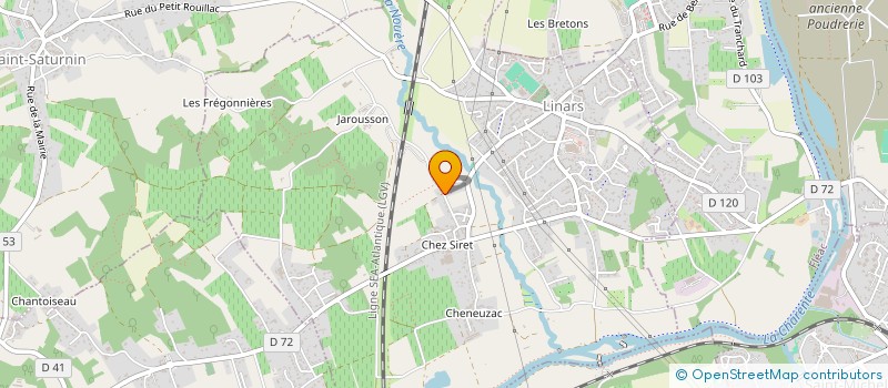 localisation de l'entreprise MADAME CLAIRE BOCQUENET à TROIS-PALIS