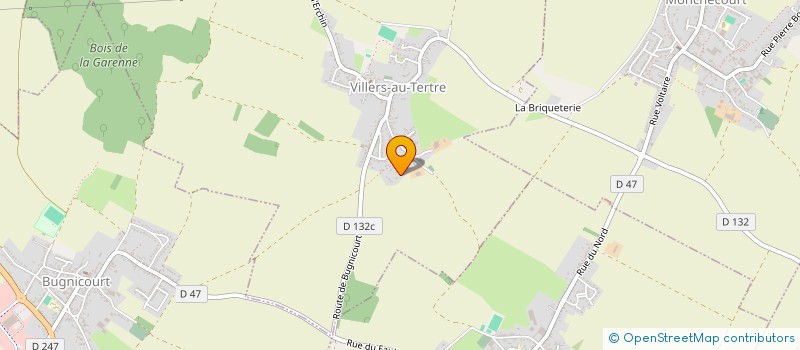 localisation de l'entreprise MADAME CLAIRE BODIN  AUBERCHICOURT