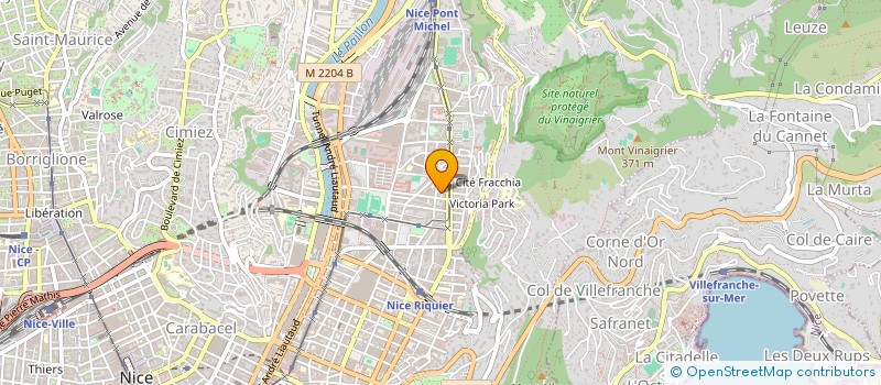 localisation de l'entreprise MADAME CLAIRE BOICHOT à NICE