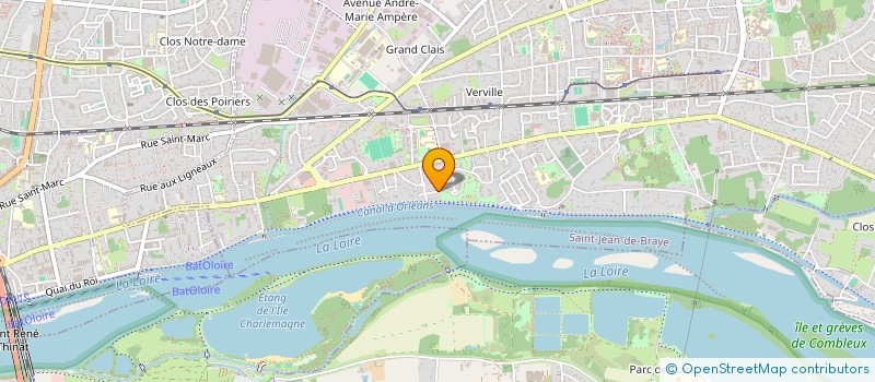 localisation de l'entreprise MADAME CLAIRE BOIRET à SAINT-JEAN-DE-BRAYE