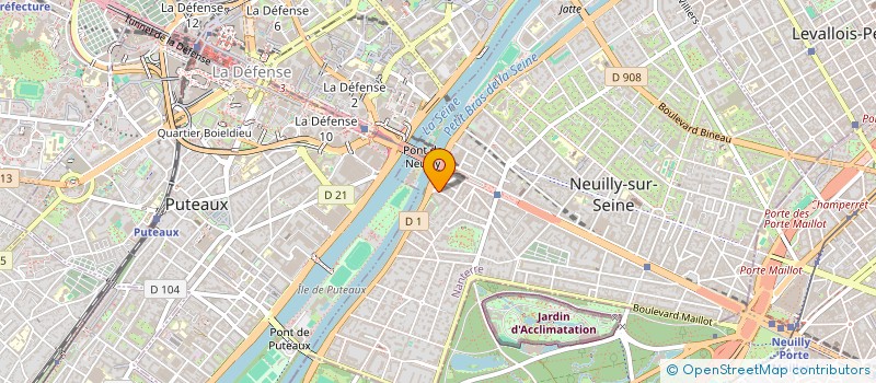 localisation de l'entreprise MADAME CLAIRE BOISIVON à NEUILLY-SUR-SEINE
