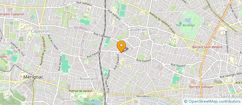 localisation de l'entreprise MADAME CLAIRE BOITIER à BORDEAUX