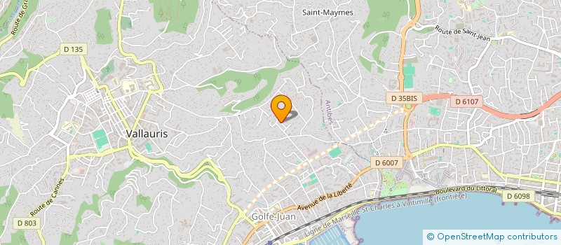 localisation de l'entreprise MADAME CLAIRE BONETTI  PARIS