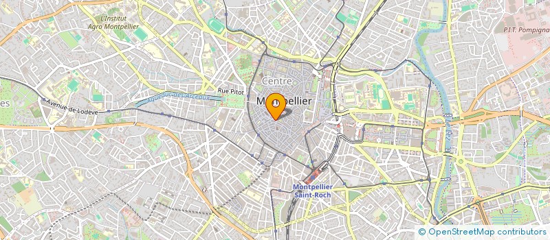 localisation de l'entreprise MADAME CLAIRE BORNERAND à MONTPELLIER