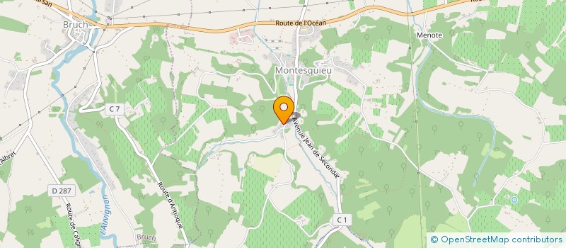 localisation de l'entreprise MADAME CLAIRE BOSCHETTI  BUZET-SUR-BAISE