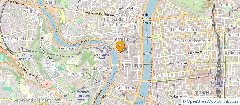 localisation de l'entreprise MADAME CLAIRE BOUDOT à LYON