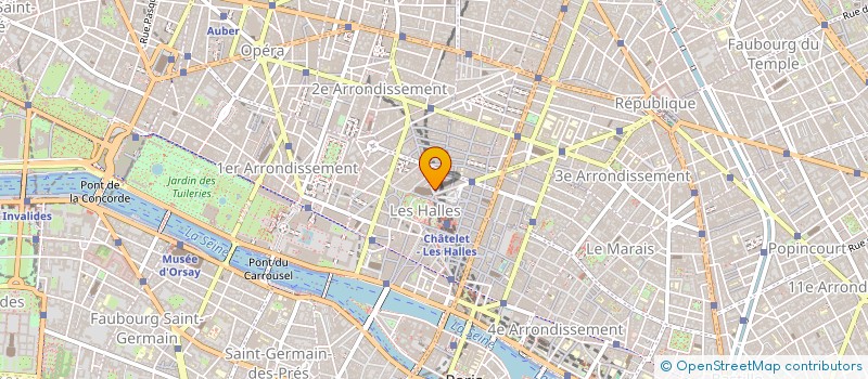 localisation de l'entreprise MADAME CLAIRE BOUDRE  PARIS