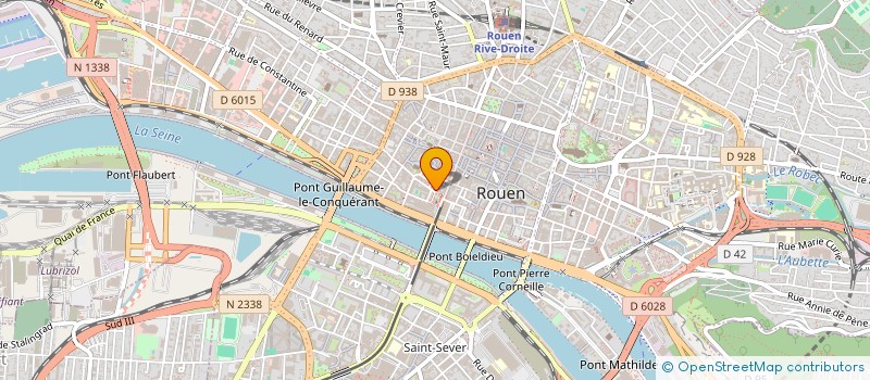 localisation de l'entreprise MADAME CLAIRE BOURDON à ROUEN