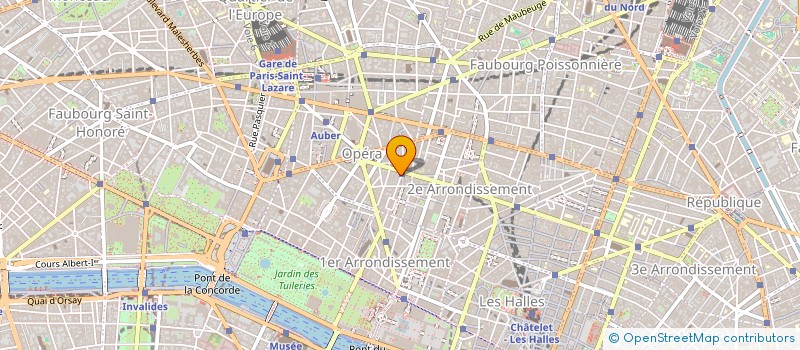localisation de l'entreprise MADAME CLAIRE BOURGAIN à PARIS
