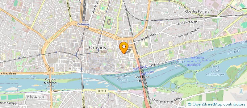 localisation de l'entreprise MADAME CLAIRE BOUTIN à ORLEANS