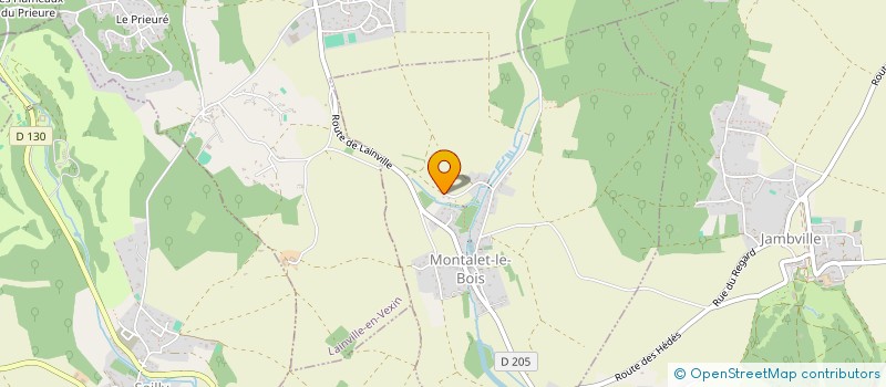 localisation de l'entreprise MADAME CLAIRE BOVE  MONTALET-LE-BOIS