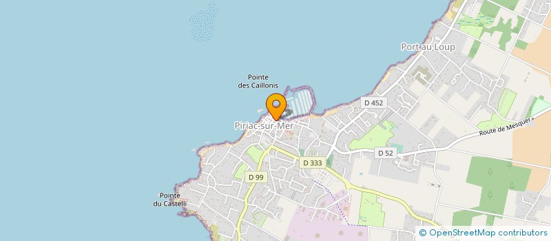 localisation de l'entreprise MADAME CLAIRE BOYCE à PIRIAC-SUR-MER