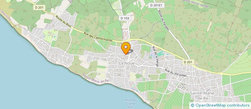 localisation de l'entreprise MADAME CLAIRE BREMOND  SAINTE-MARIE-DE-RE