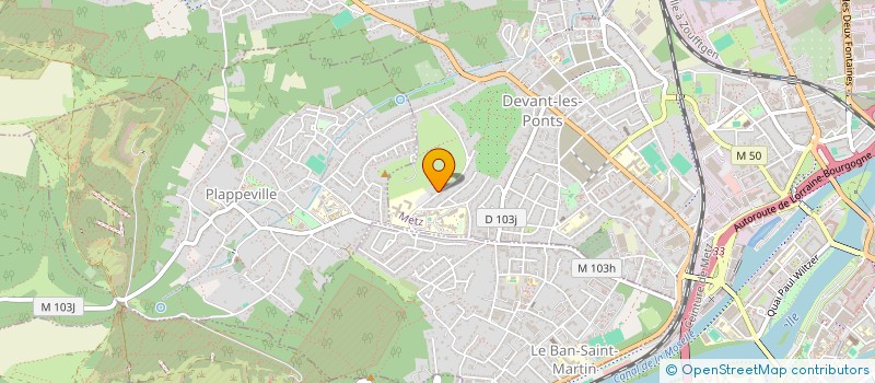 localisation de l'entreprise MADAME CLAIRE BRESCIANINI  METZ