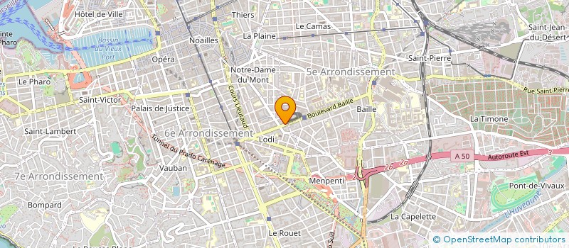 localisation de l'entreprise MADAME CLAIRE BRETON  MARSEILLE