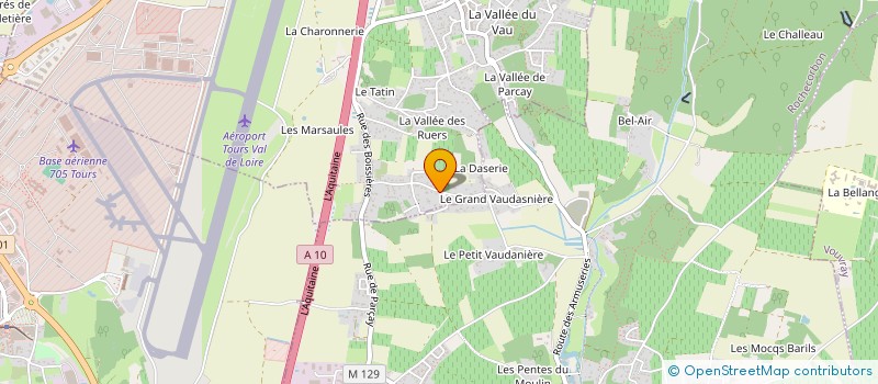 localisation de l'entreprise MADAME CLAIRE BRETONNEAU  PARCAY-MESLAY